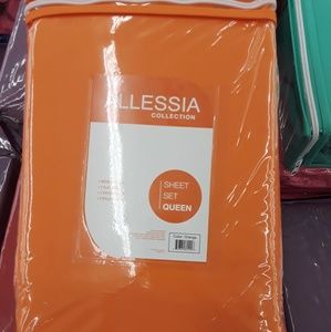 Queen size sheet set 4pcs